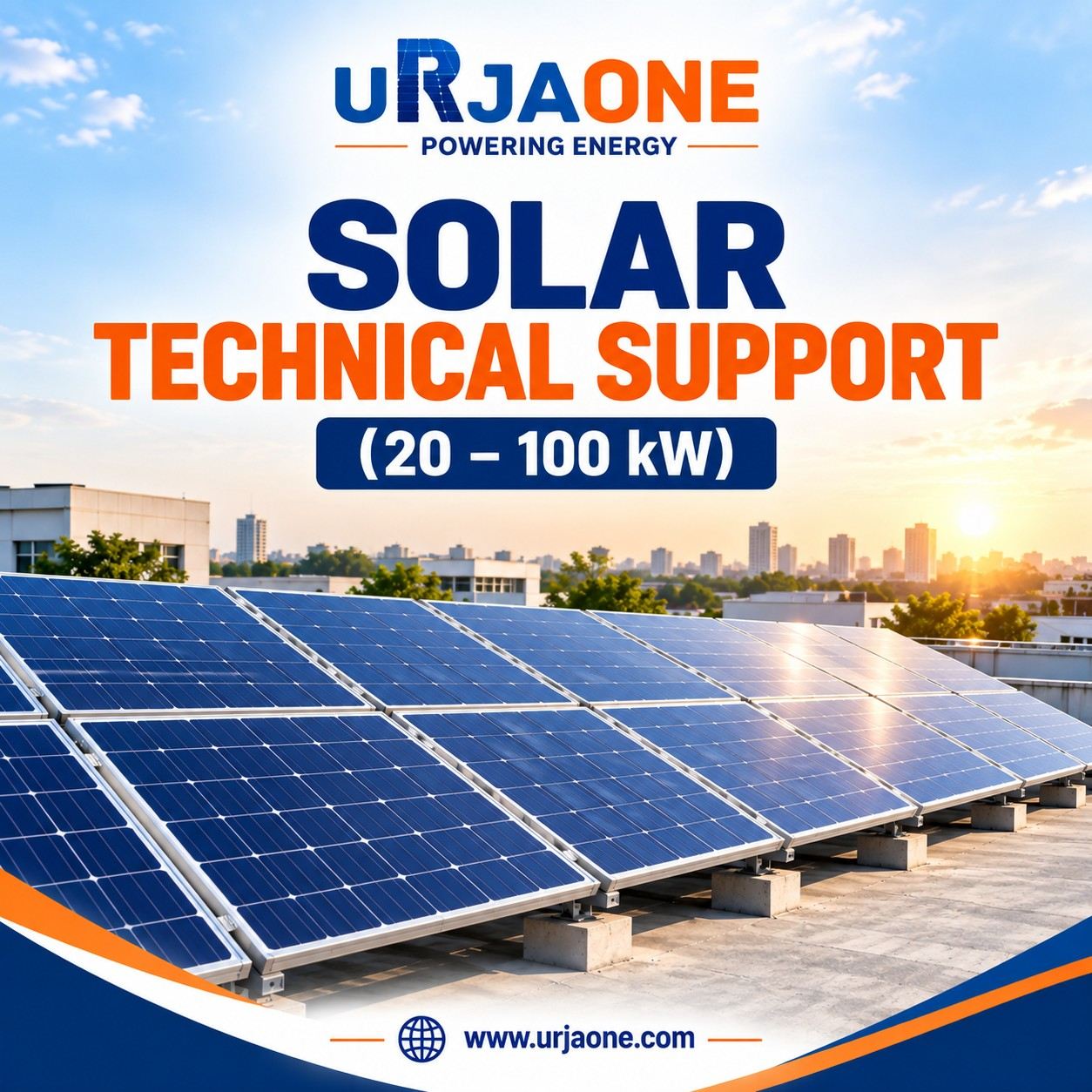 Solar Technical Support (20-100 kW plants)